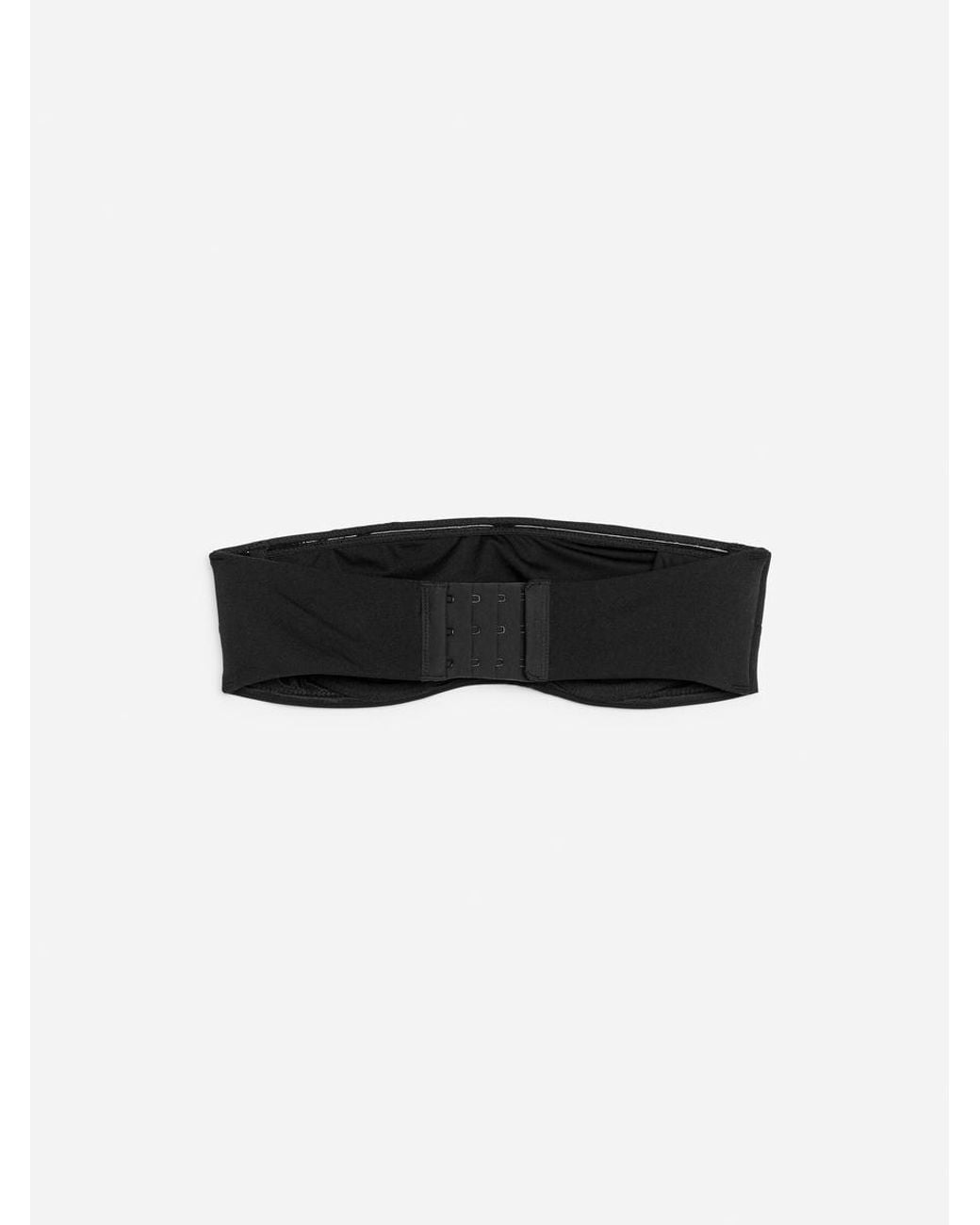 ARKET Black Bandeau Bra