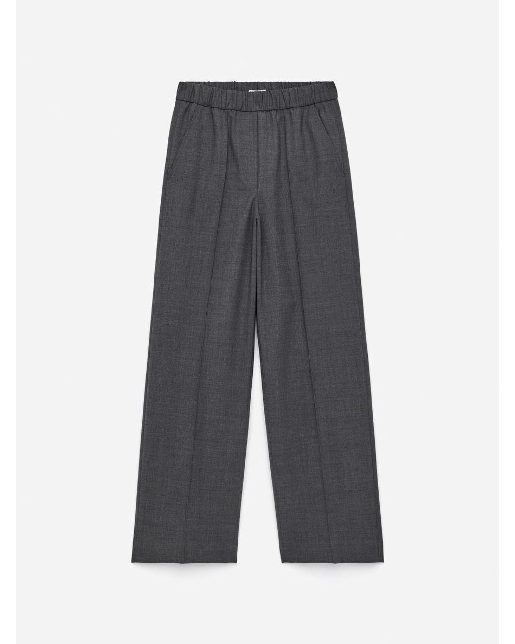 ARKET Elastic Waist Tailored Trousers
