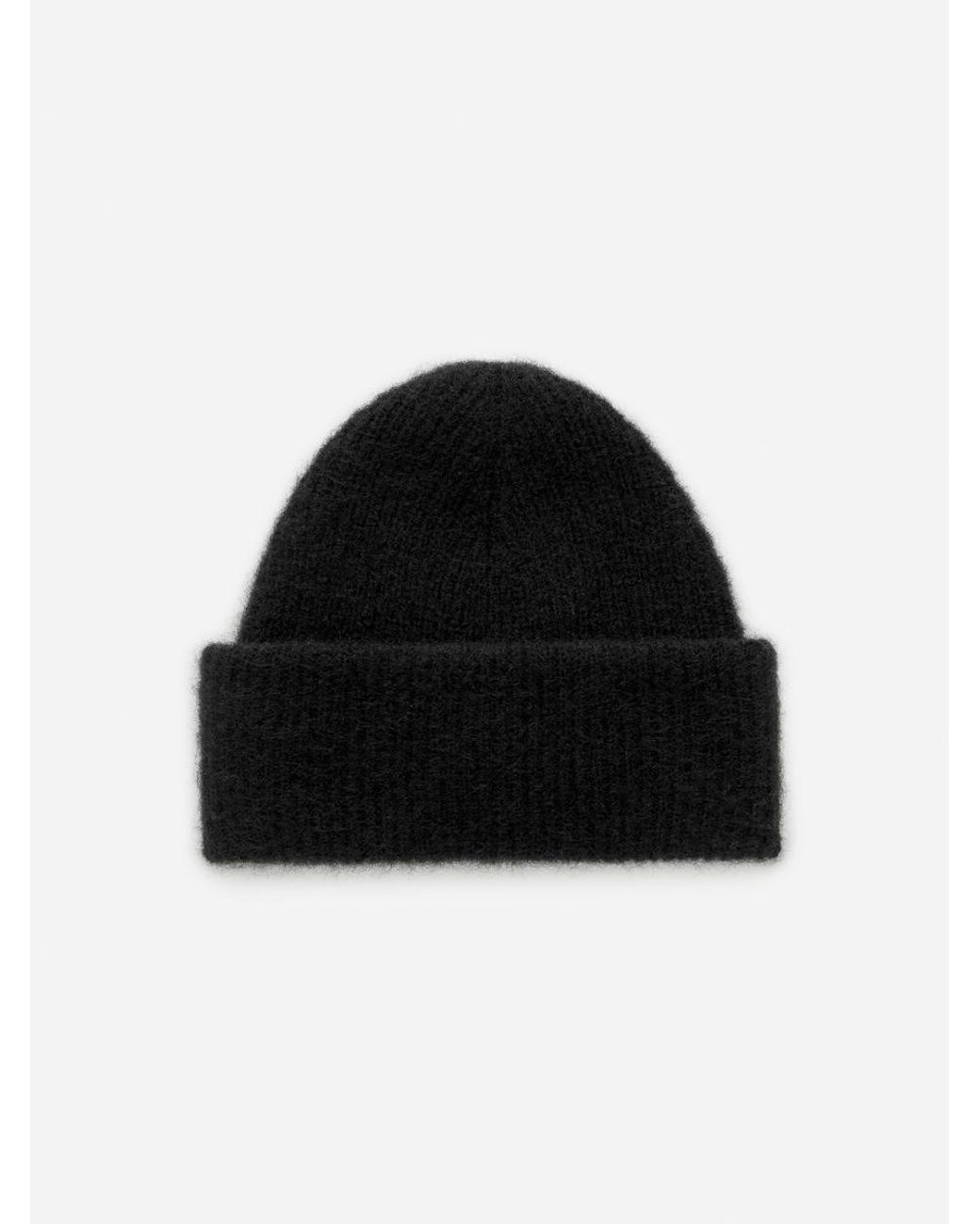 ARKET Black Alpaca-Wool Blend Beanie