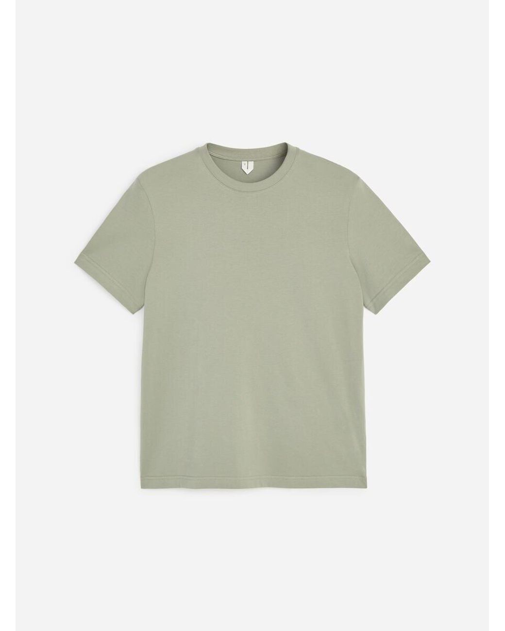 ARKET Gray 170 Gsm Regular T-Shirt for men