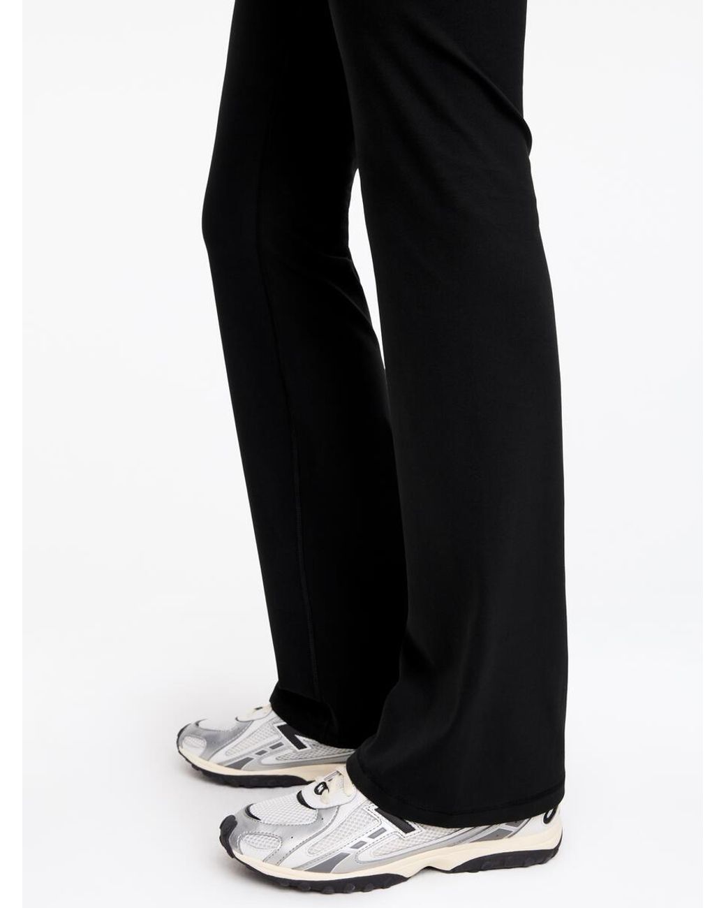 ARKET Black Flared Leggings