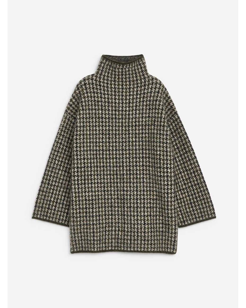 ARKET Gray Jacquard-Knit Jumper