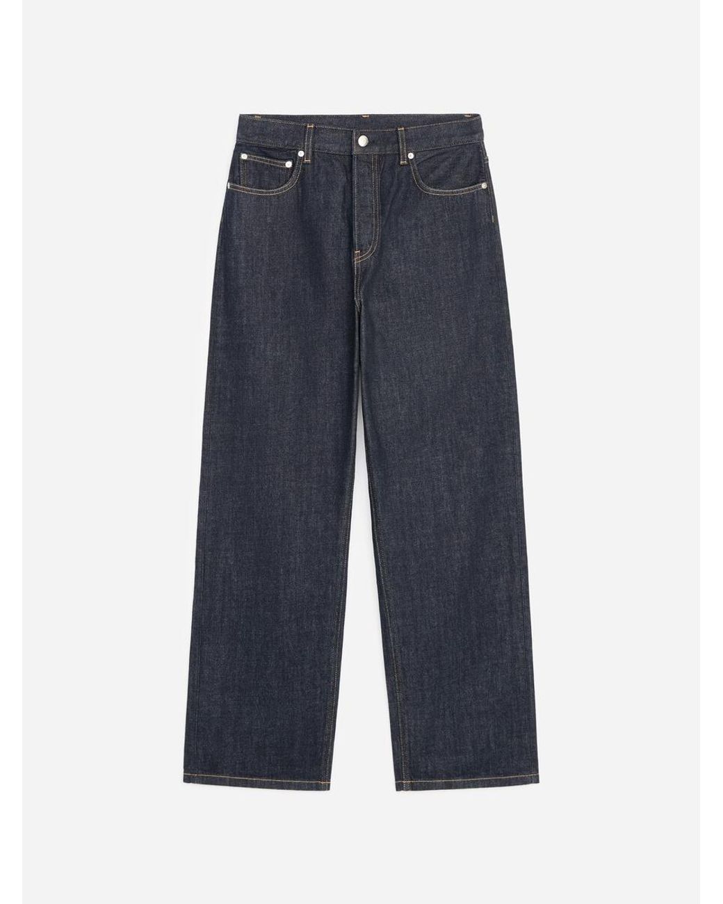 ARKET Blue Mist Wide Jeans for men