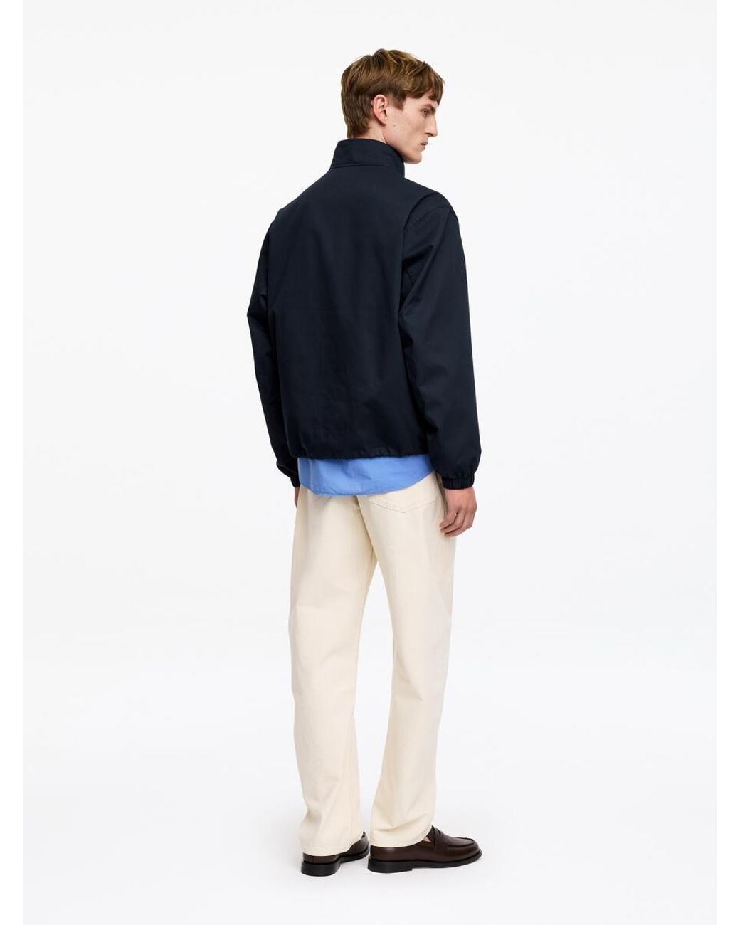 ARKET Blue Boxy Jacket for men