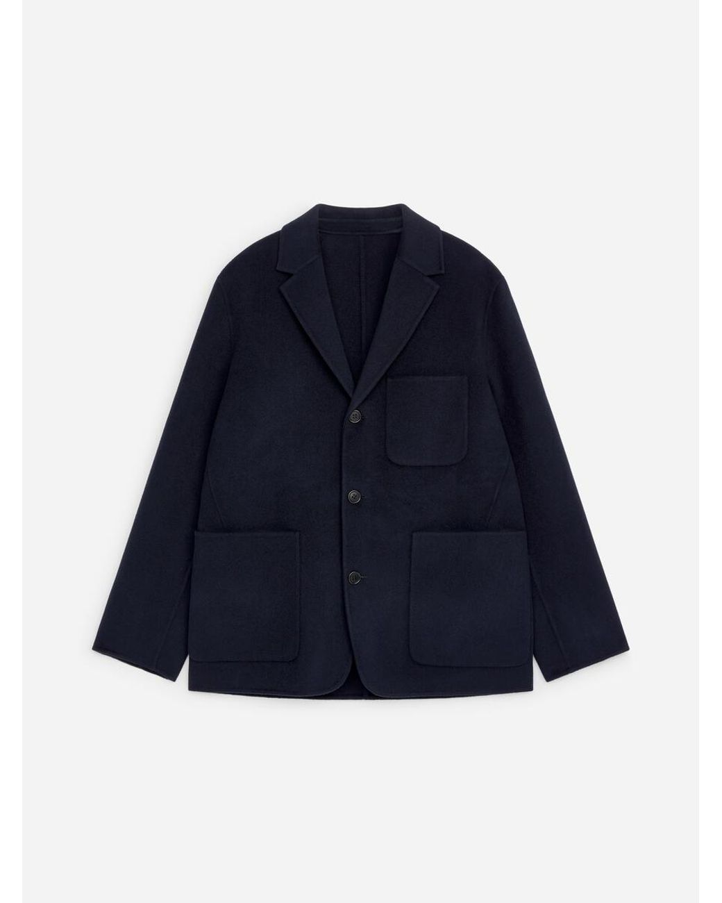 ARKET Blue Wool Doublé Blazer for men