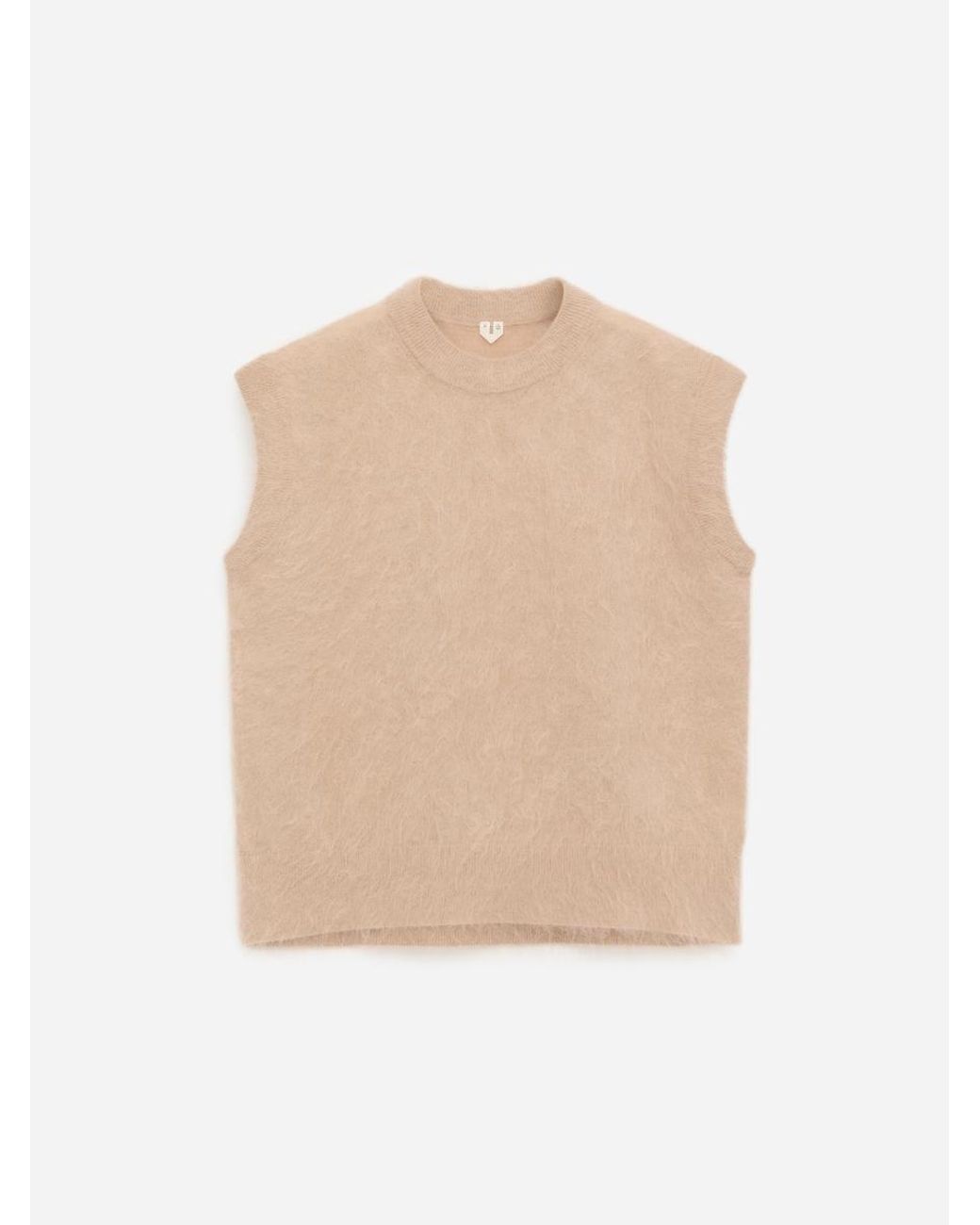 ARKET Black Mohair-Wool Blend Vest