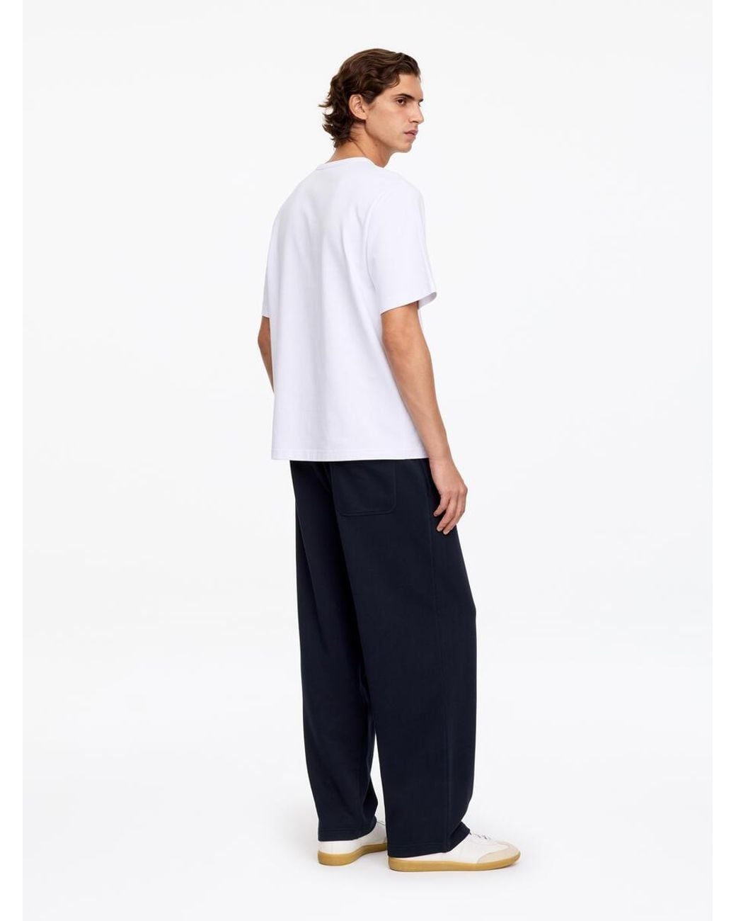 ARKET White Jersey Lounge Trousers for men