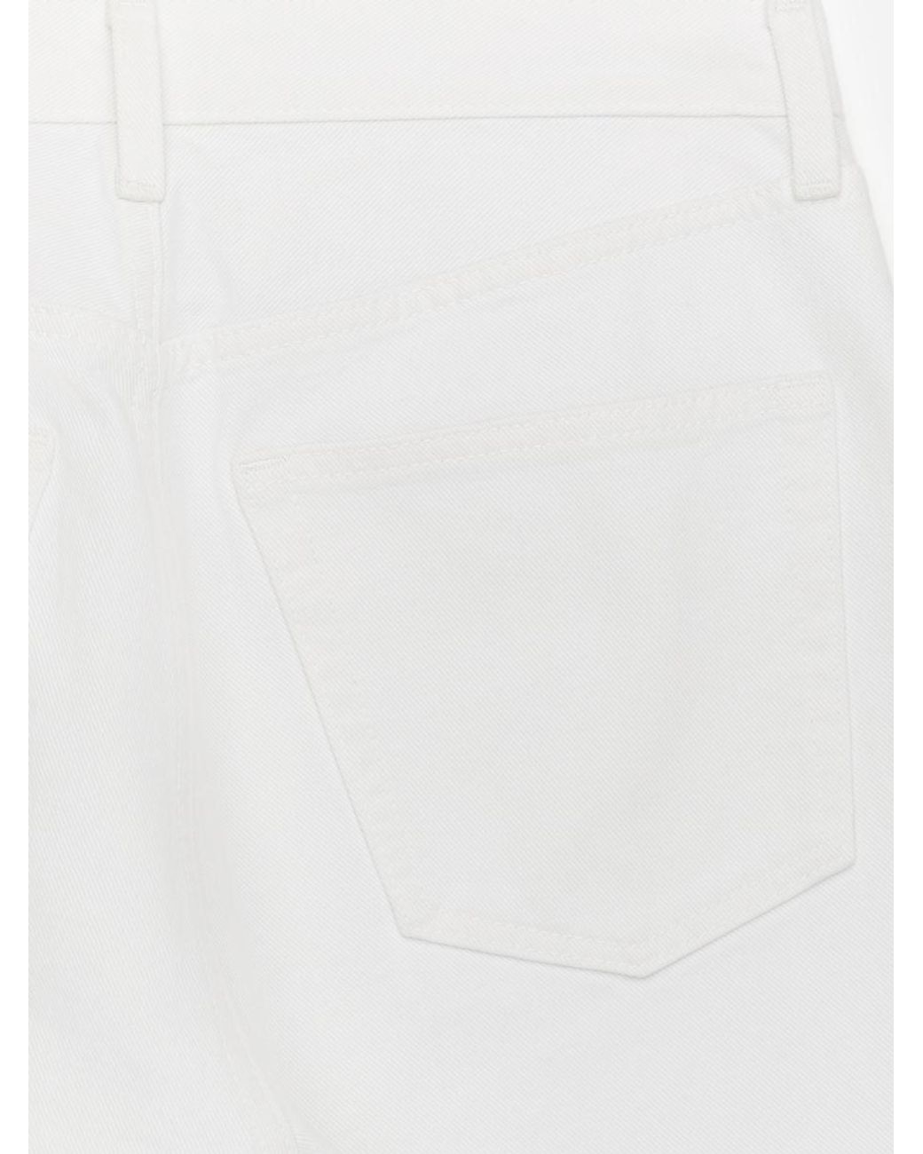 ARKET White Snow Straight Jeans