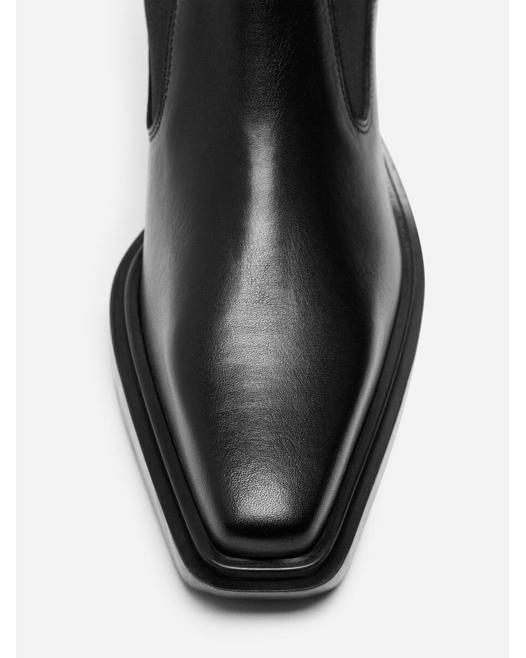ARKET Black Leather Boots