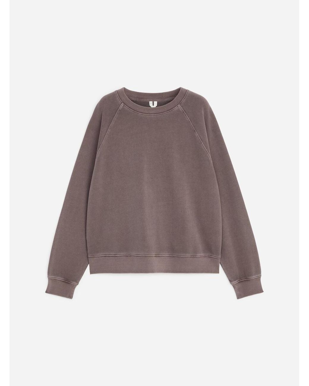 ARKET Gray Cotton Terry Sweatshirt