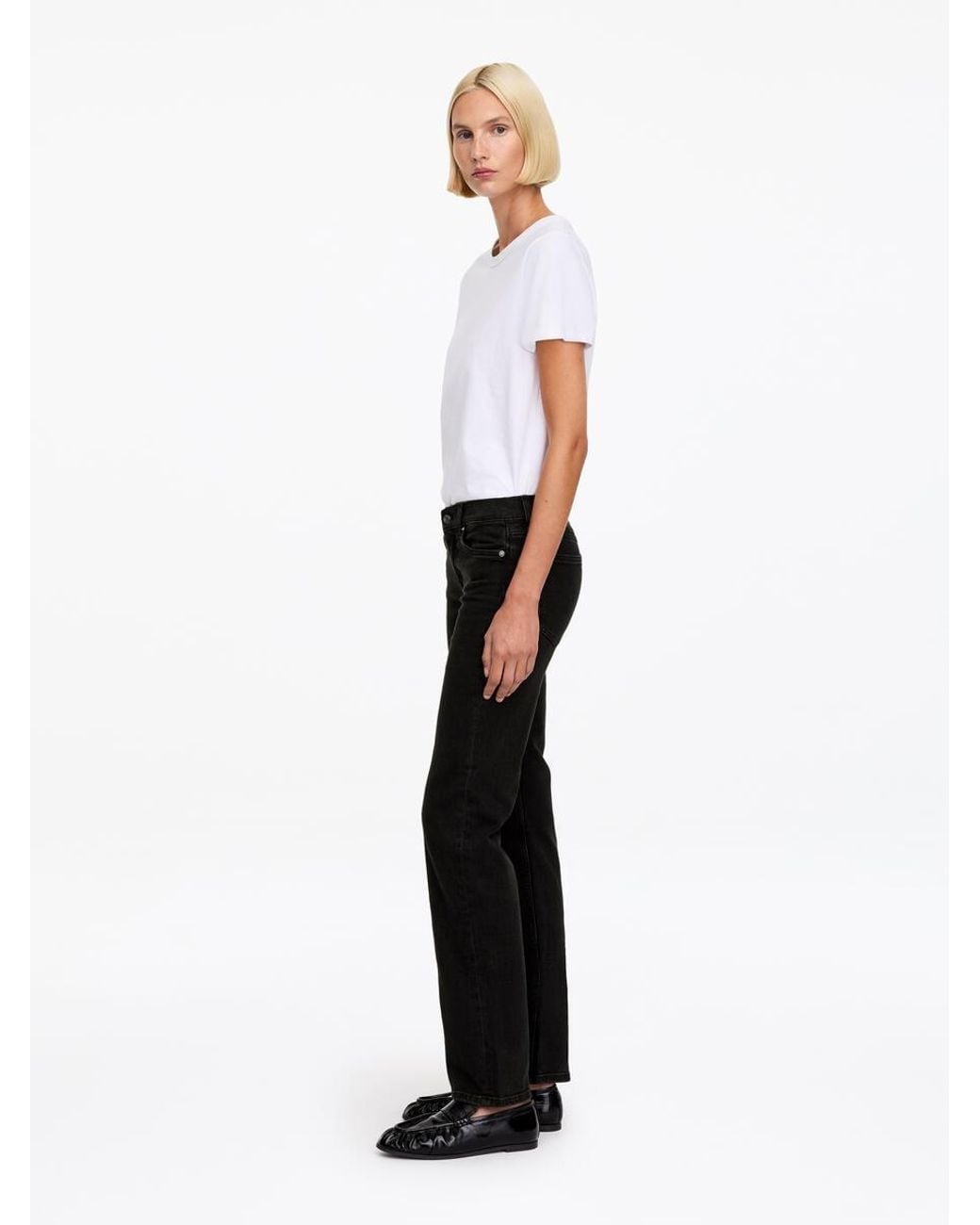 ARKET White Fir Slim Jeans