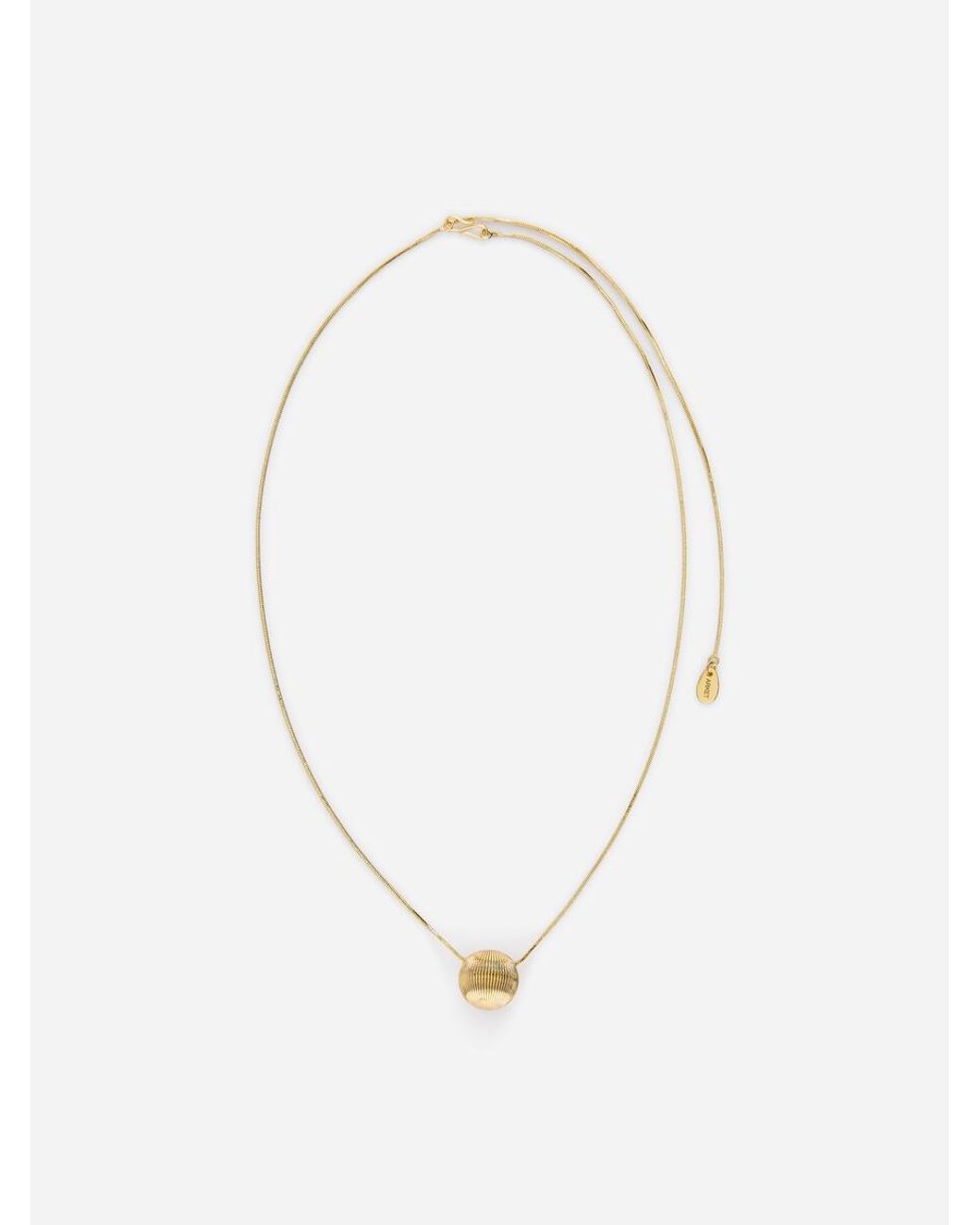 ARKET Black Pendant Necklace