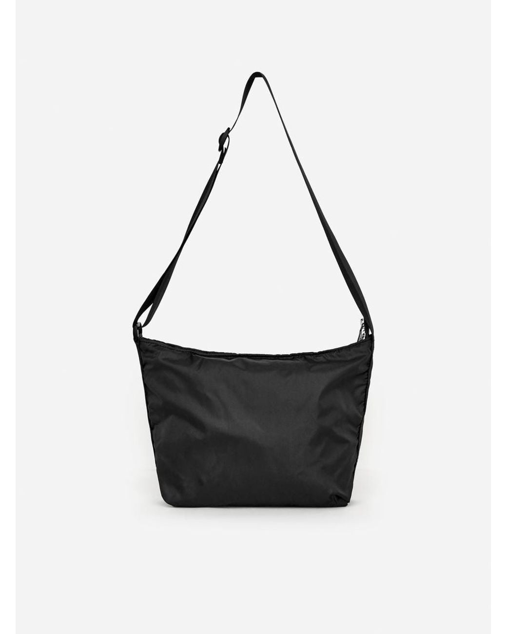 ARKET Black Packable Small Messenger Bag for men