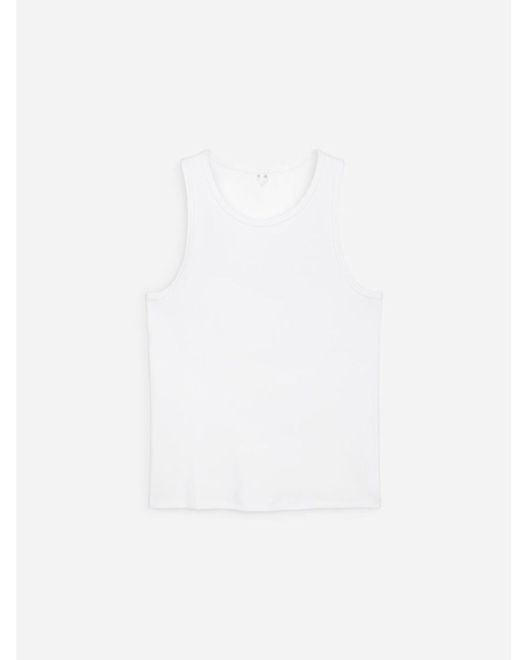 ARKET White Ribbed Tank Top for men