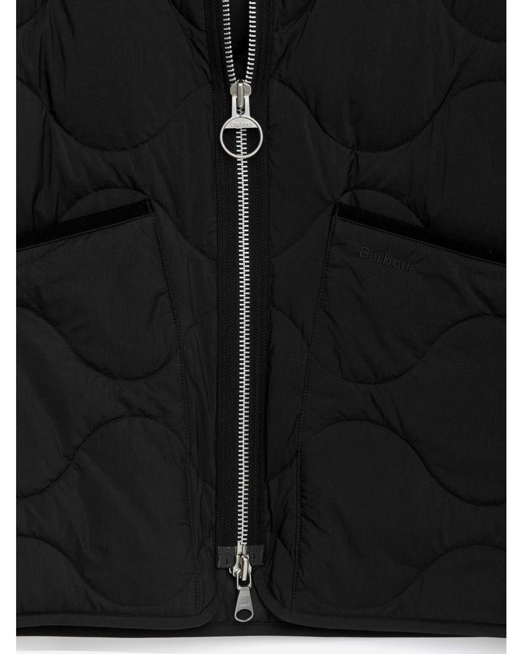 ARKET Black And Barbour Quilted Vest for men