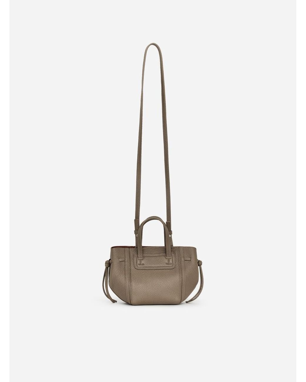 ARKET White Crossbody Leather Bag