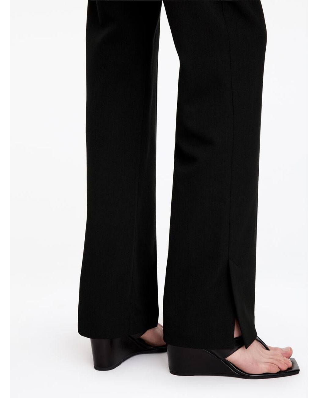 ARKET Black Slim Tailored Trousers