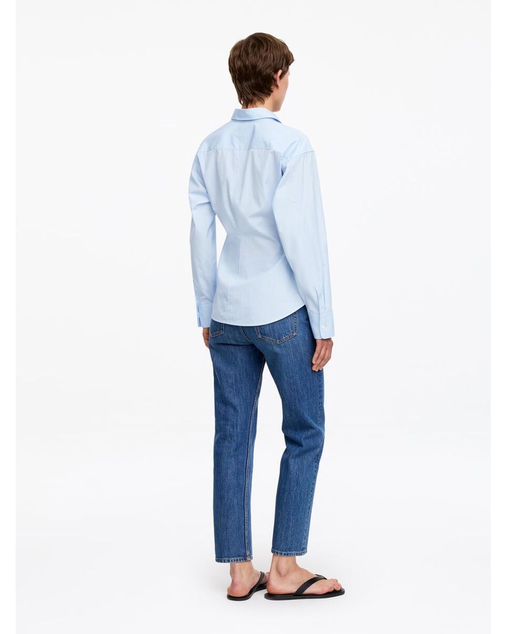 ARKET White Wrap Shirt