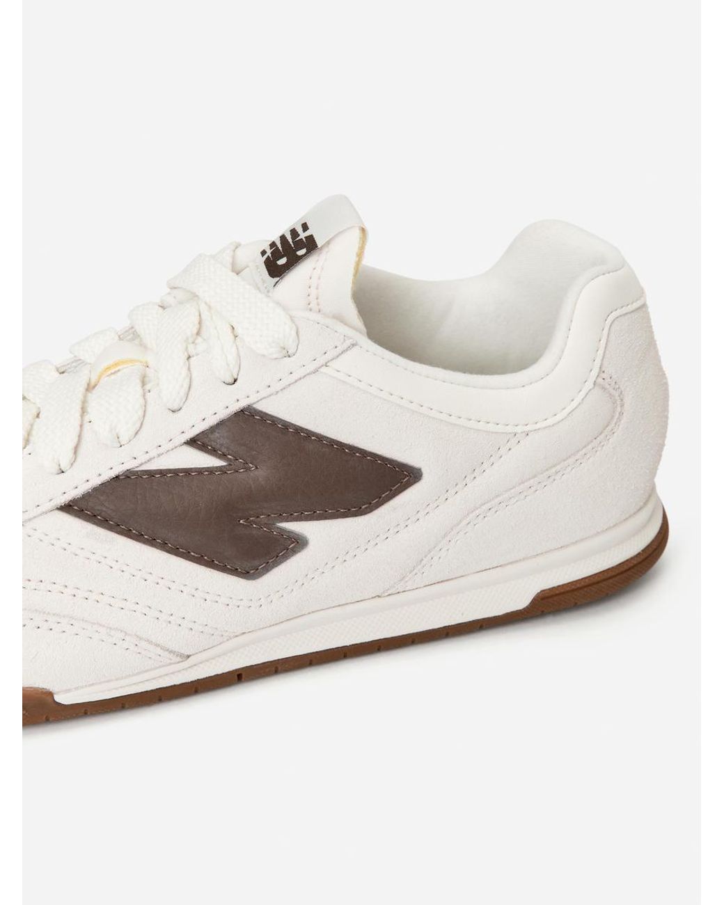 ARKET White New Balance Rc42 Suede Trainers