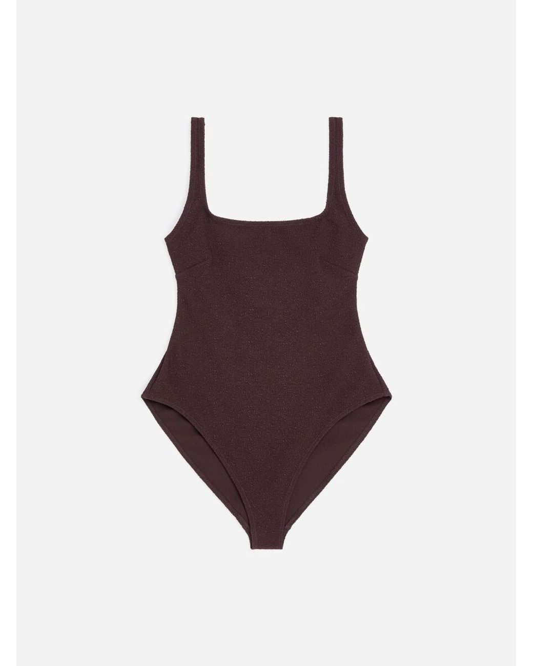ARKET White Structured Swimsuit