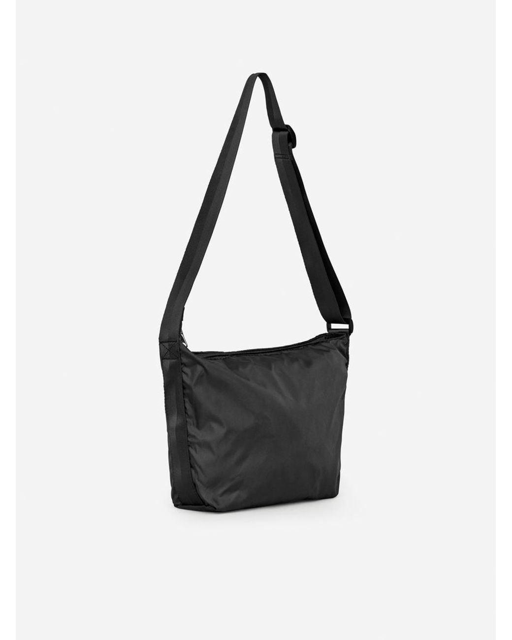 ARKET Black Packable Small Messenger Bag for men