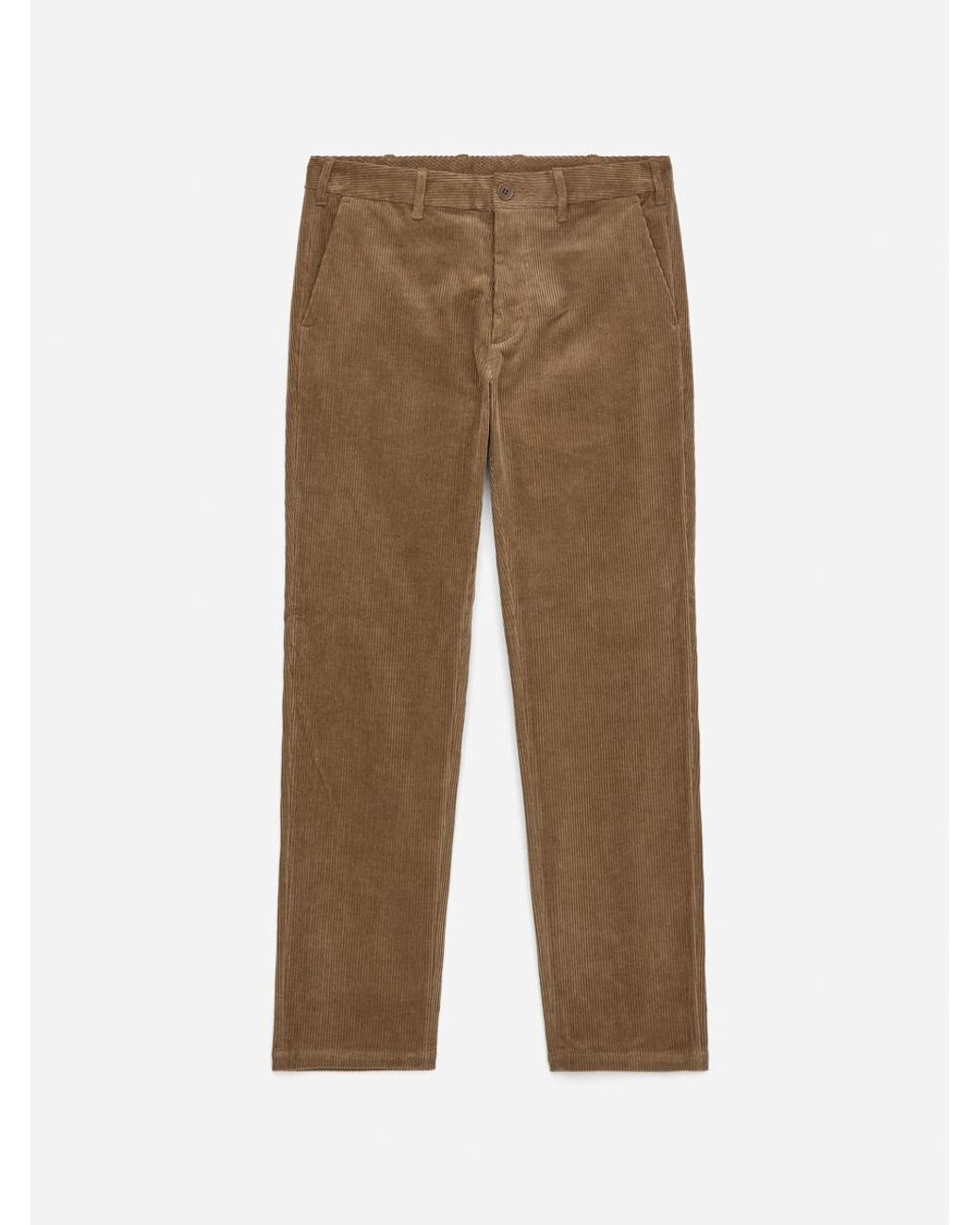 ARKET Green Straigh-Fit Corduroy Chinos for men