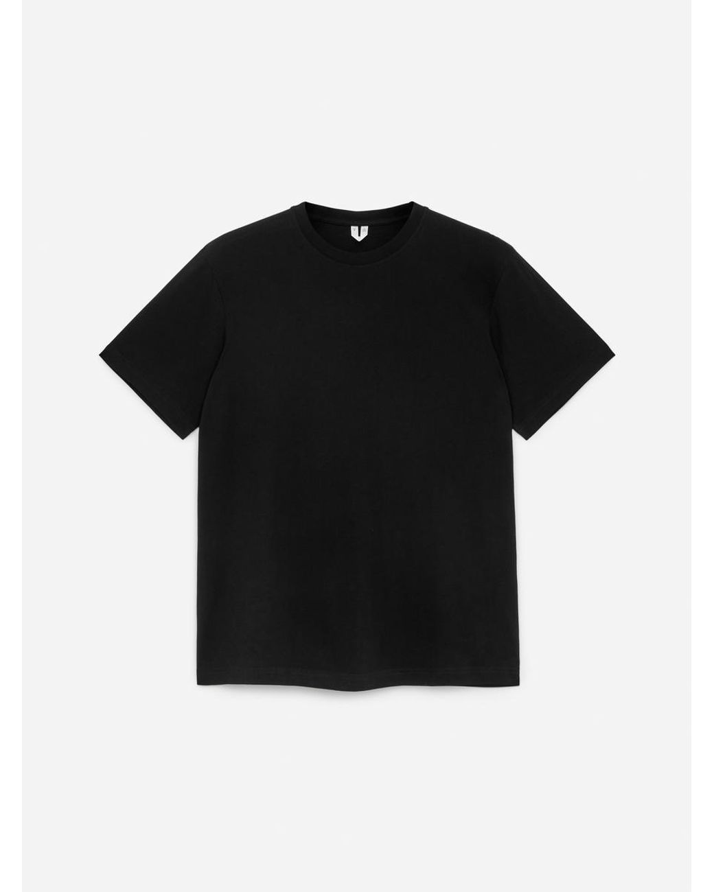 ARKET Black 170 Gsm Regular T-Shirt for men