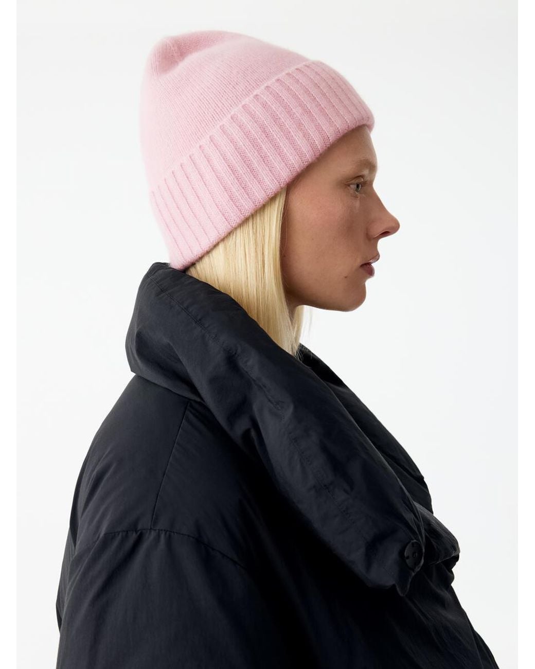 ARKET Blue Cashmere Beanie