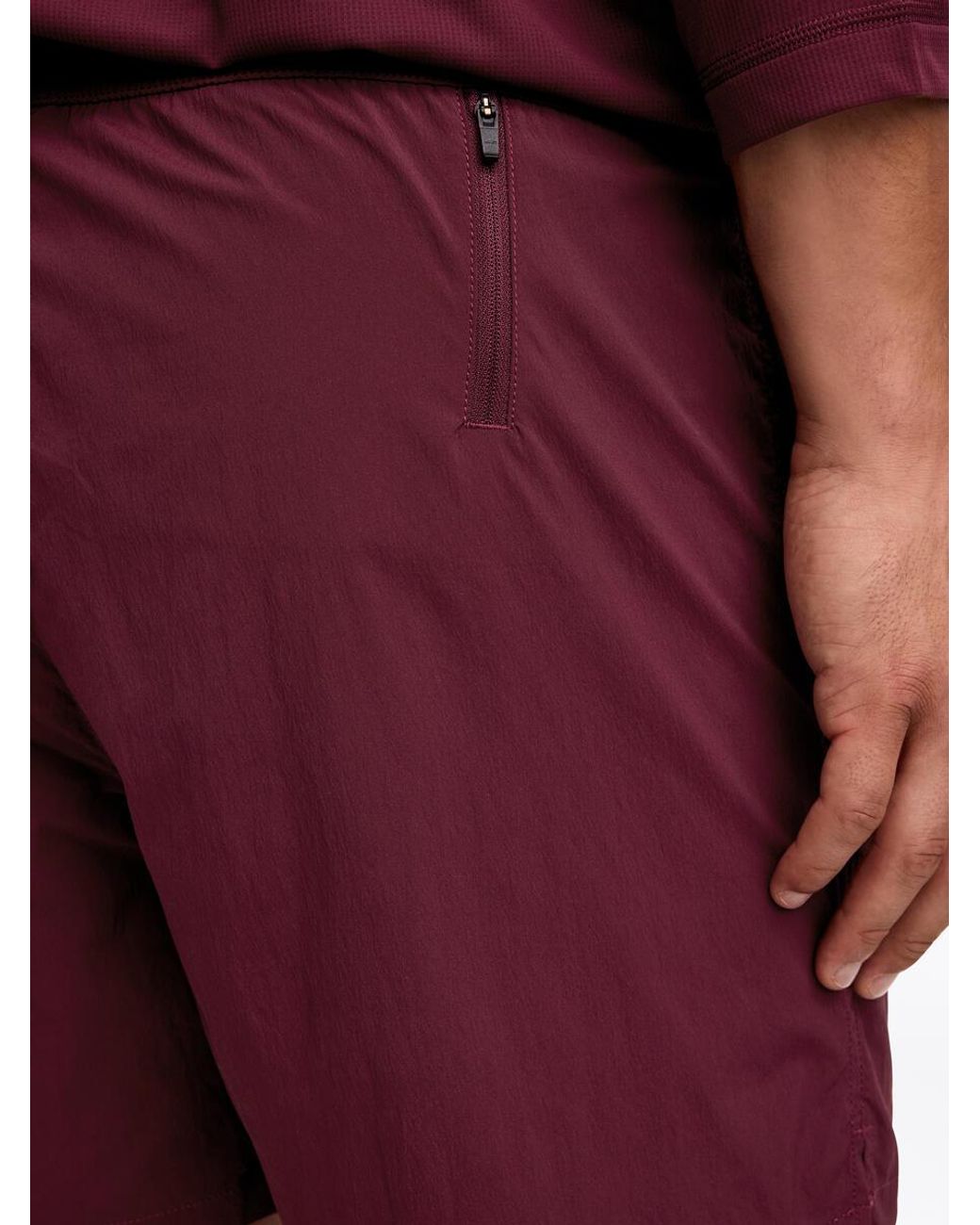 ARKET Red Active Light Shorts for men