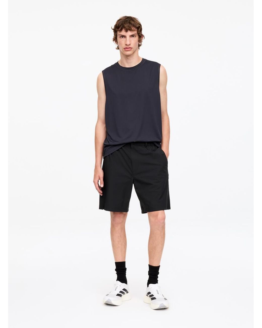 ARKET Blue Active Long Shorts for men