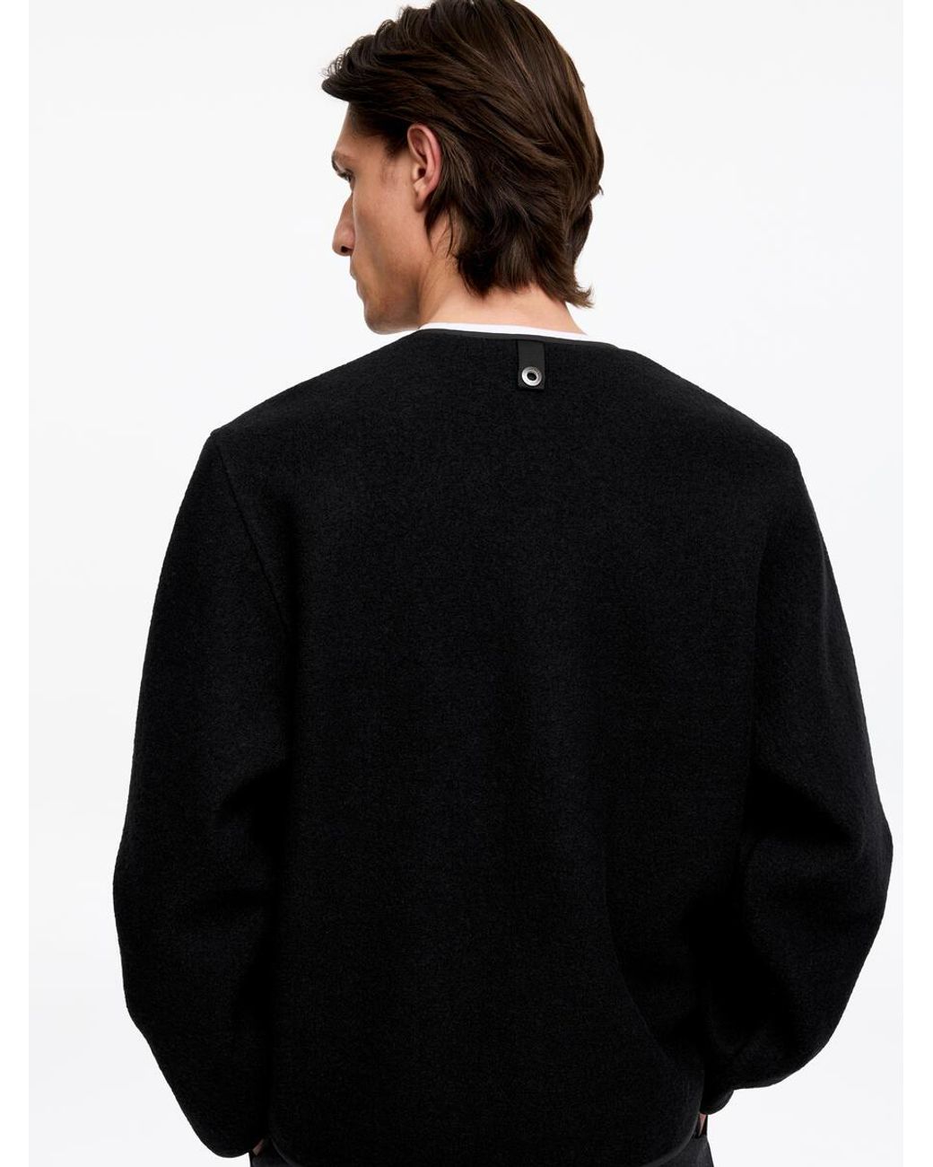 ARKET Black Wool Liner Jacket for men