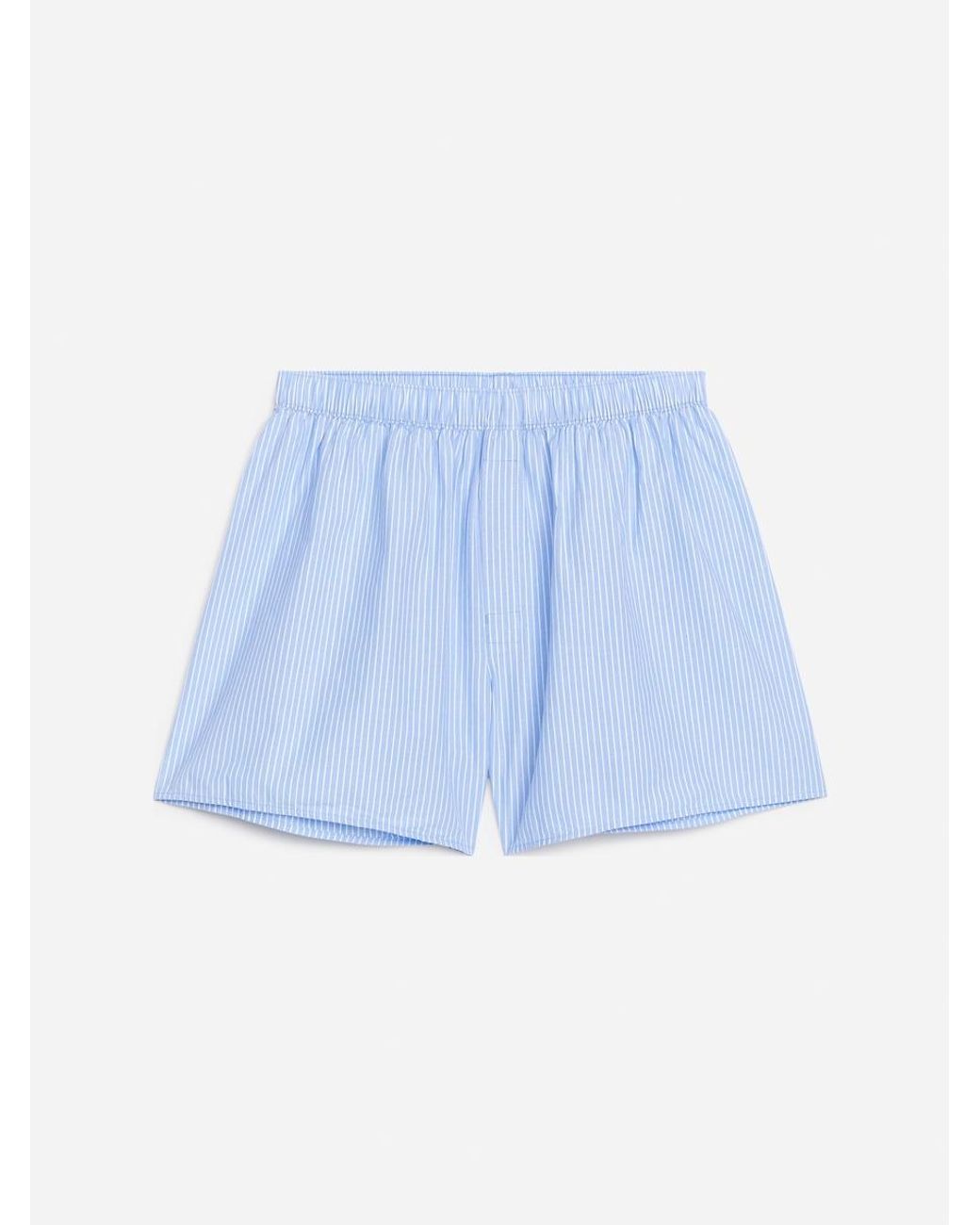 ARKET Blue Woven Boxers, Set Of 2 for men