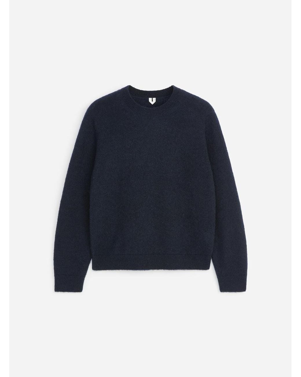 ARKET Blue Brushed Wool Jumper for men