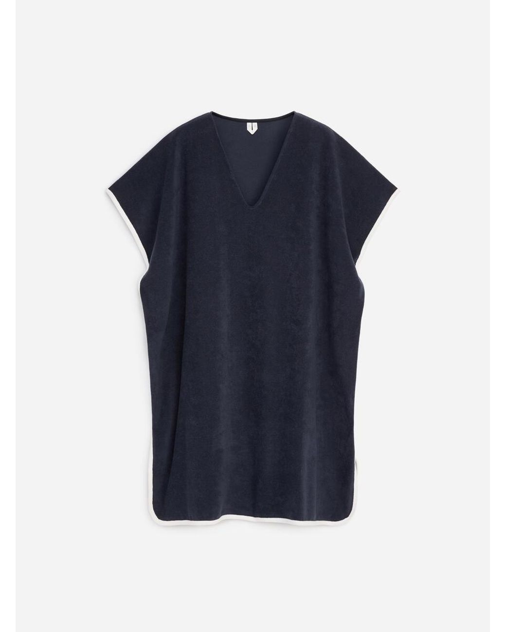 ARKET Blue Towelling Beach Dress