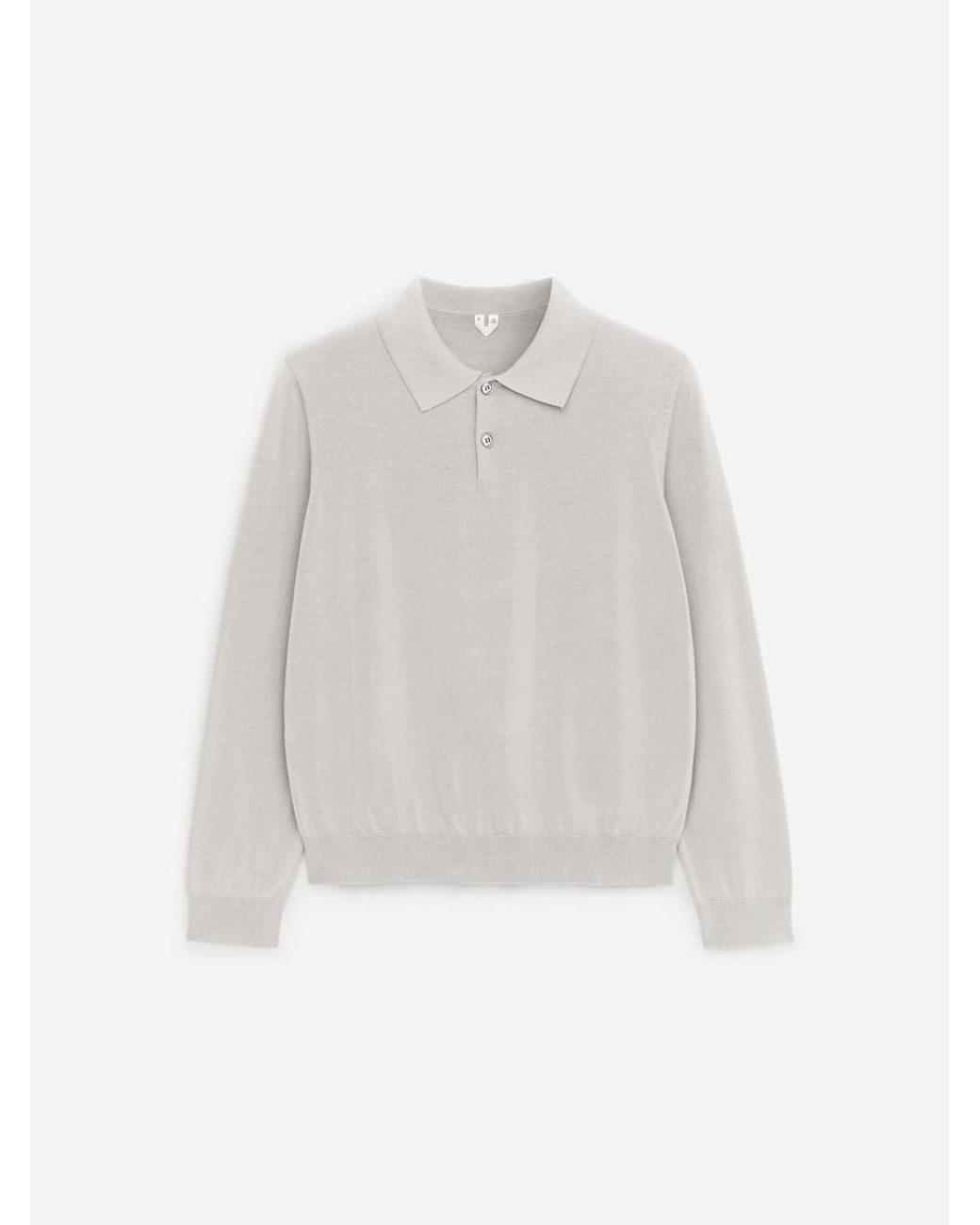 ARKET White Cotton Polo Shirt for men
