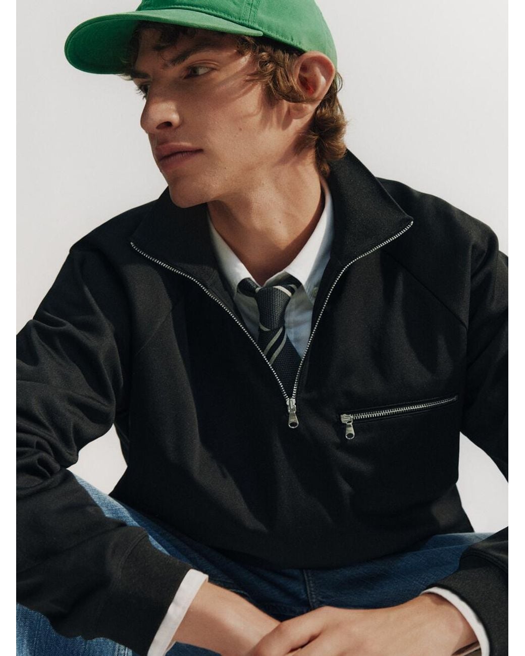 ARKET Black Tracksuit Sweatshirt for men