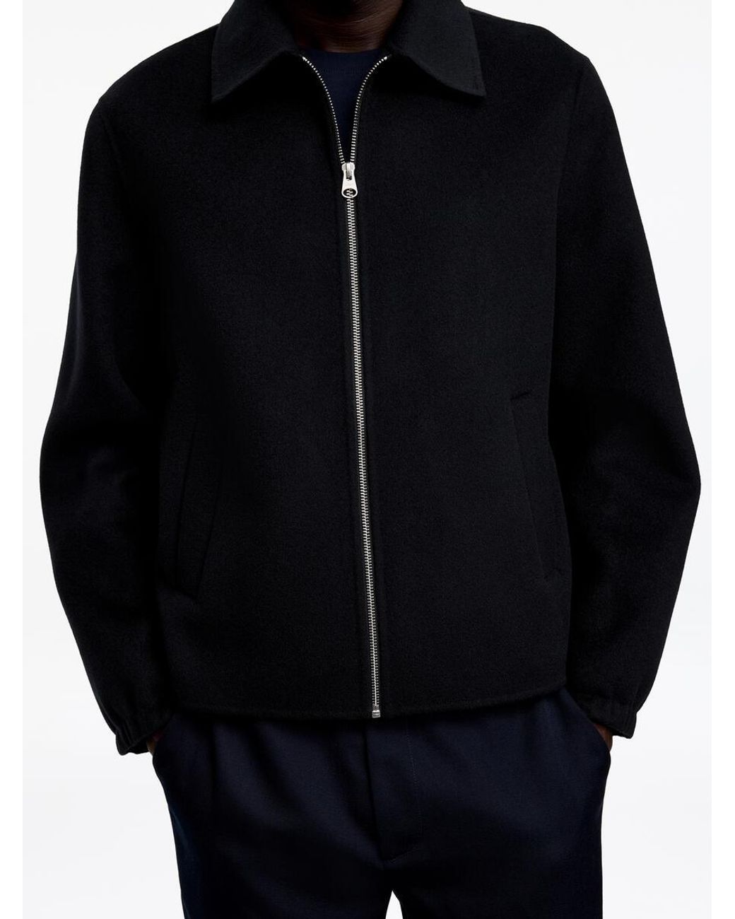 ARKET Blue Wool Blend Doublé Jacket for men