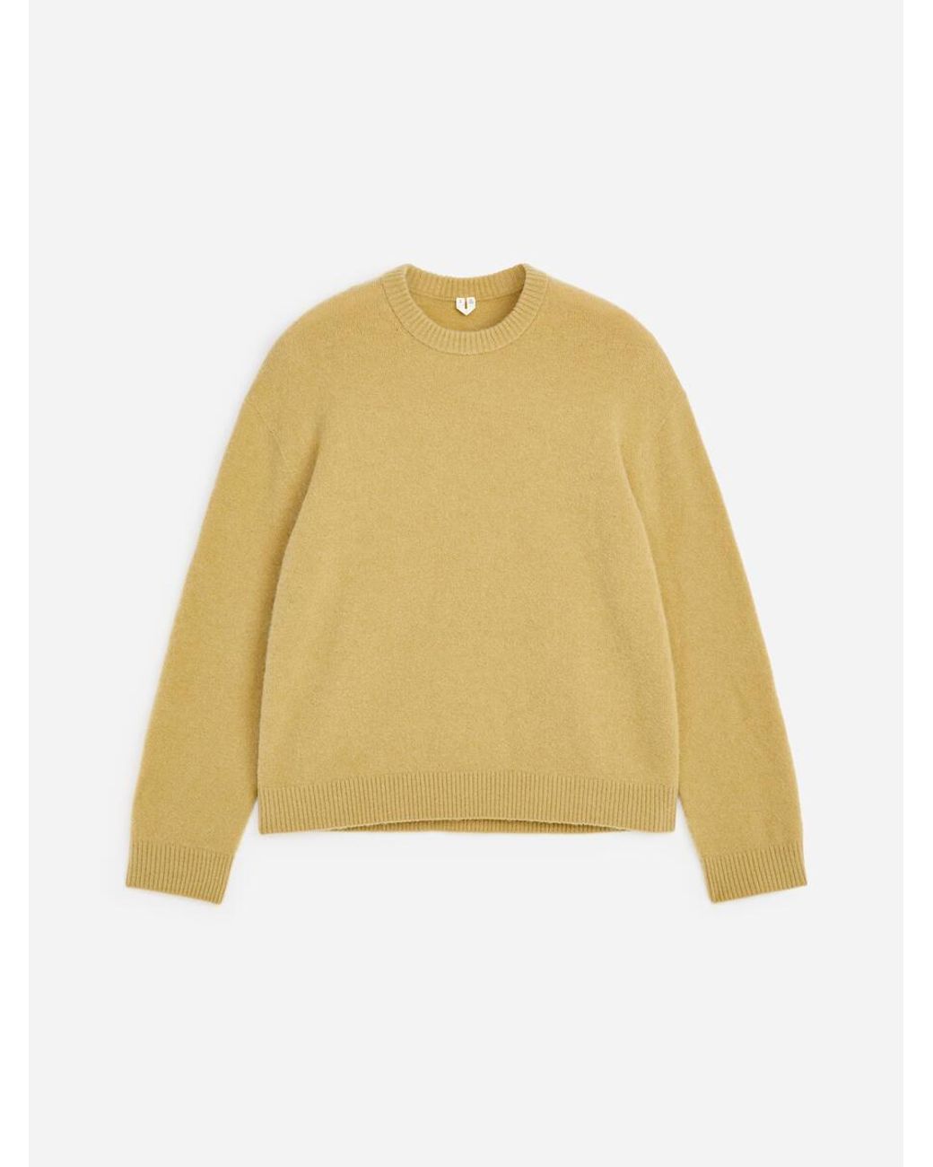 ARKET Natural Alpaca-Merino Wool Blend Jumper for men