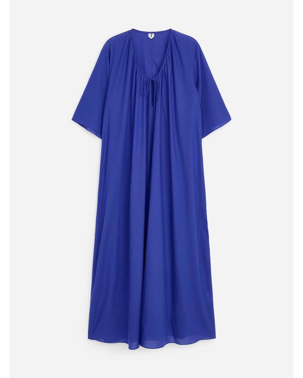 ARKET Blue Lyocell Blend Beach Dress