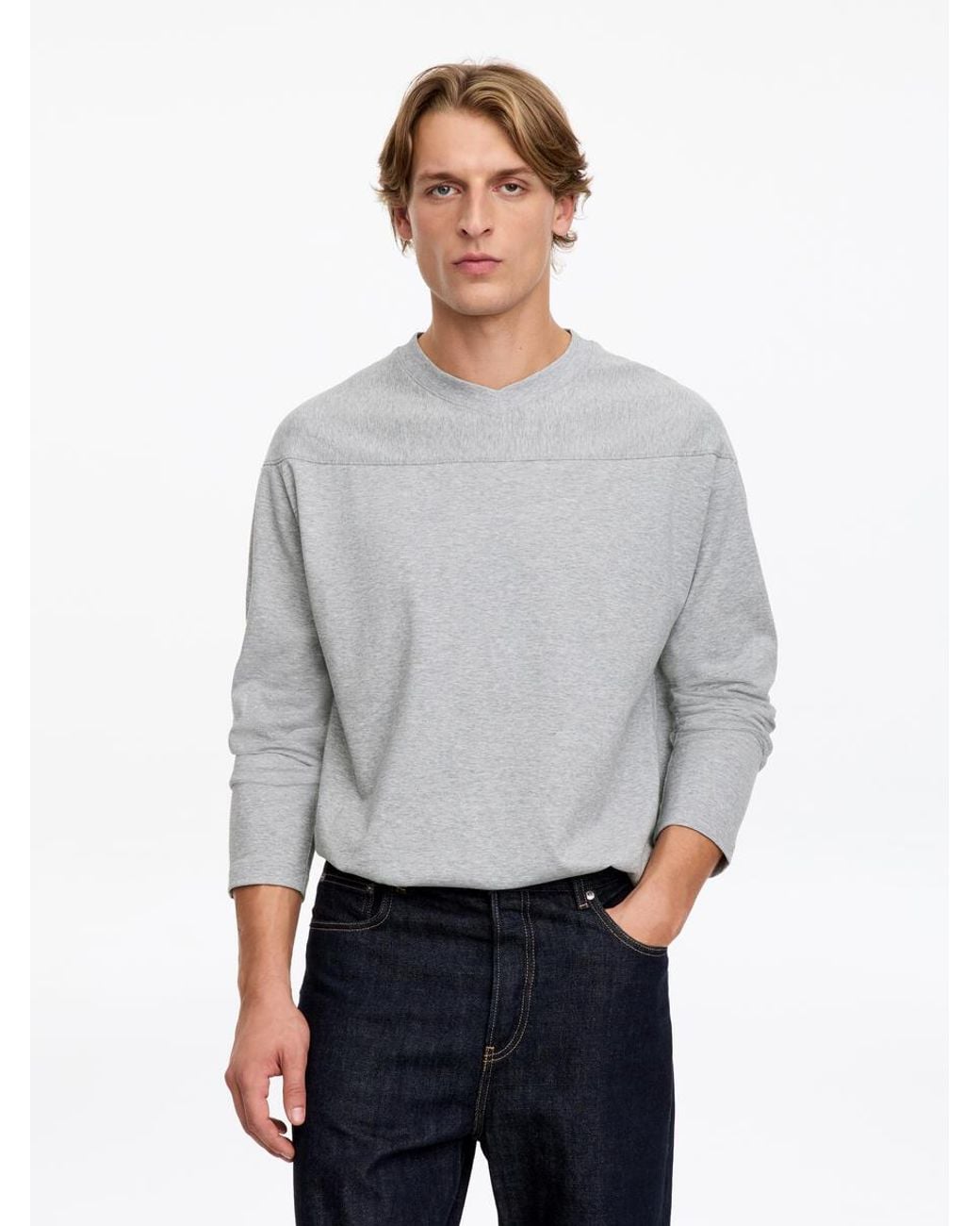 ARKET Gray Athletic Jersey for men
