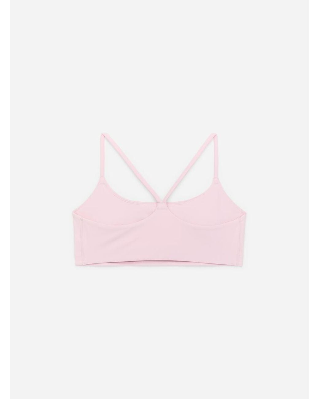 ARKET White Soft Stretch Sports Bra