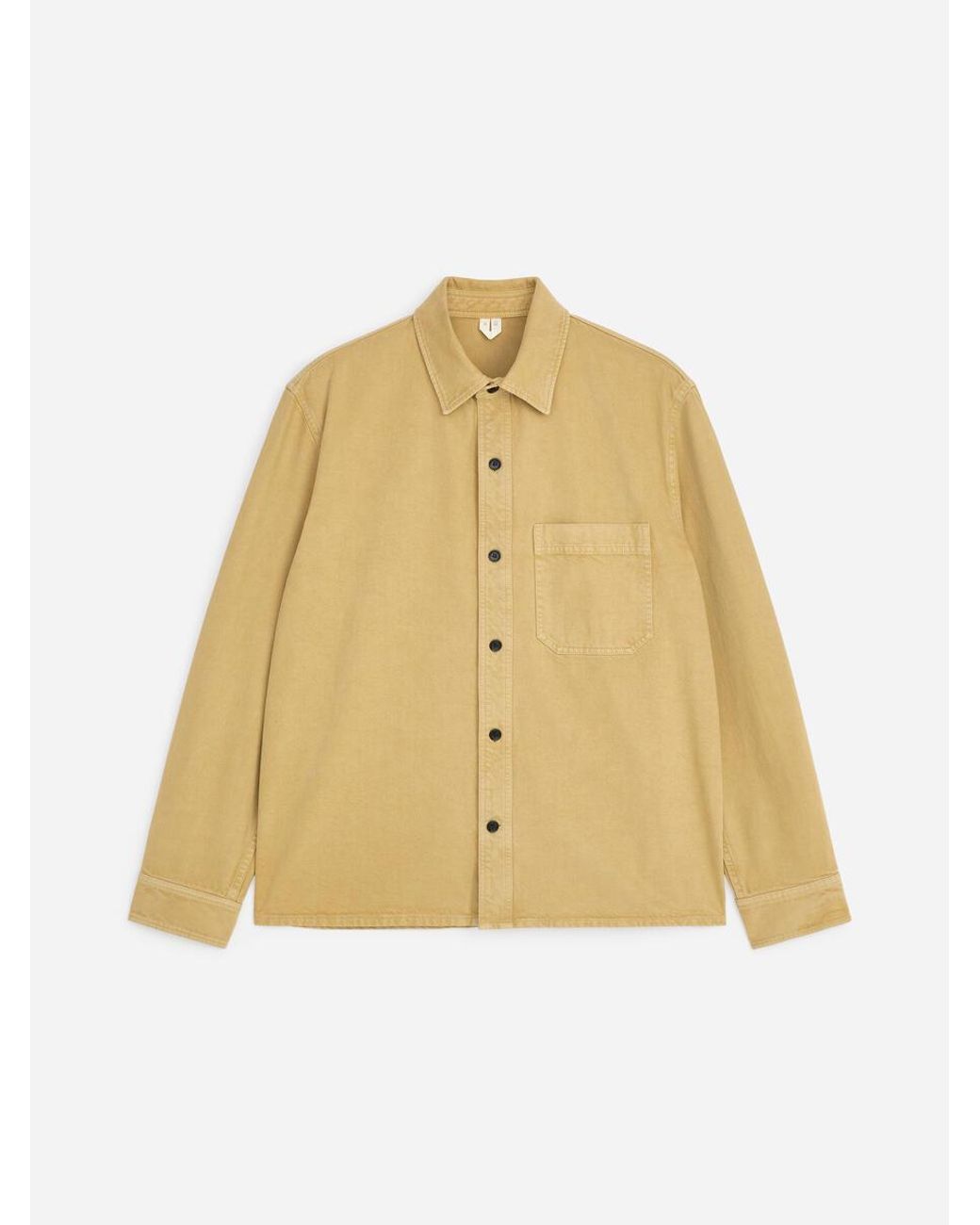 ARKET Metallic Twill Overshirt for men