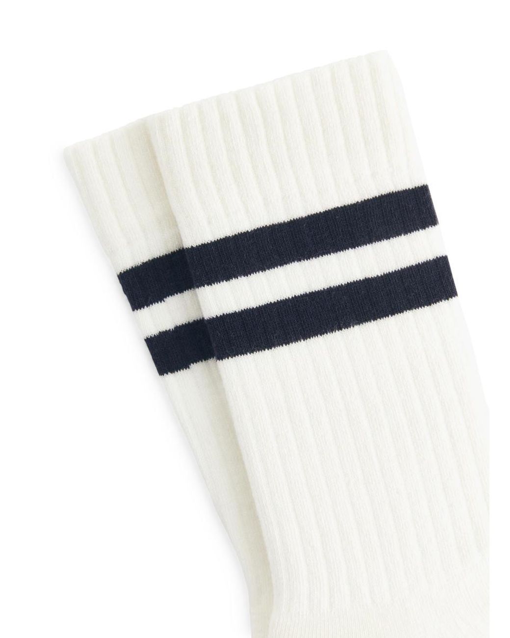 ARKET White Sporty Cotton Socks for men