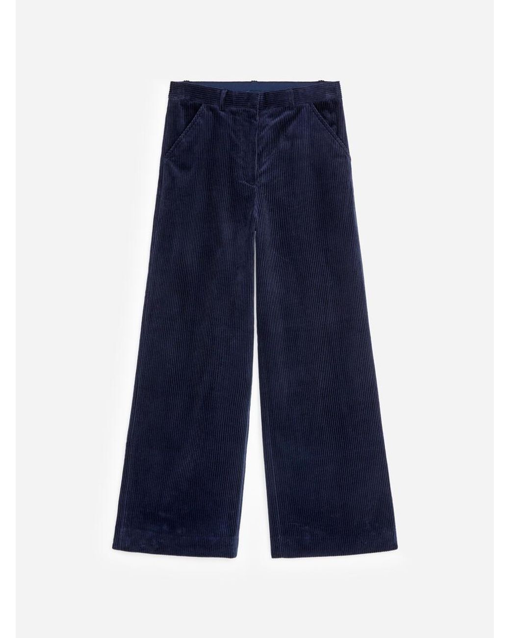 ARKET Blue Corduroy Trousers