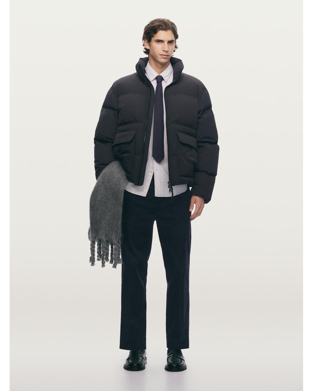 ARKET Black Corduroy Trousers for men