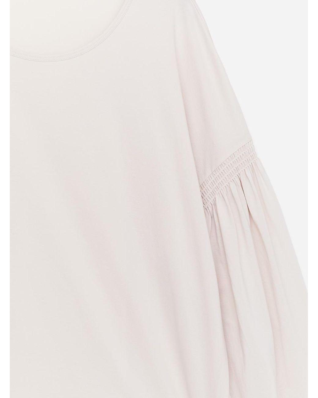 ARKET White Balloon-Sleeve Cotton Blouse