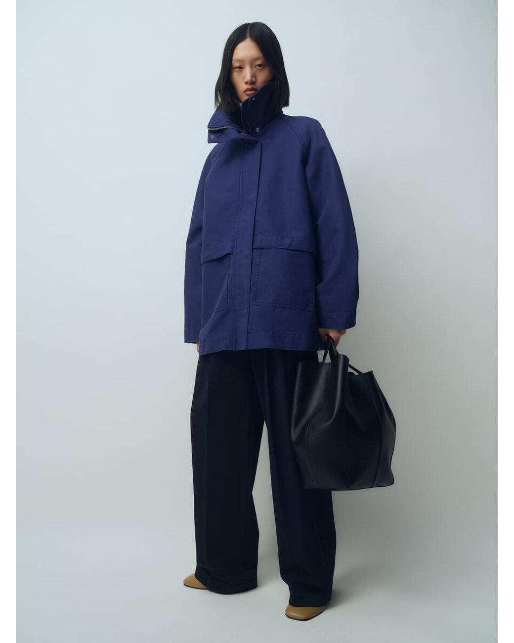 ARKET Natural Relaxed Chino Trousers