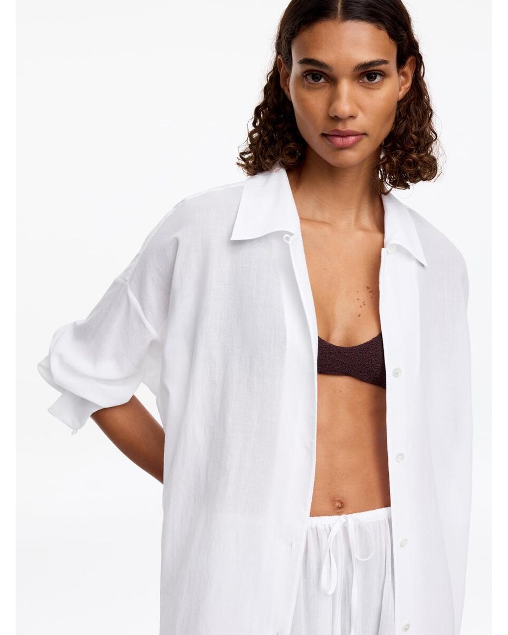 ARKET White Elongated Shirt