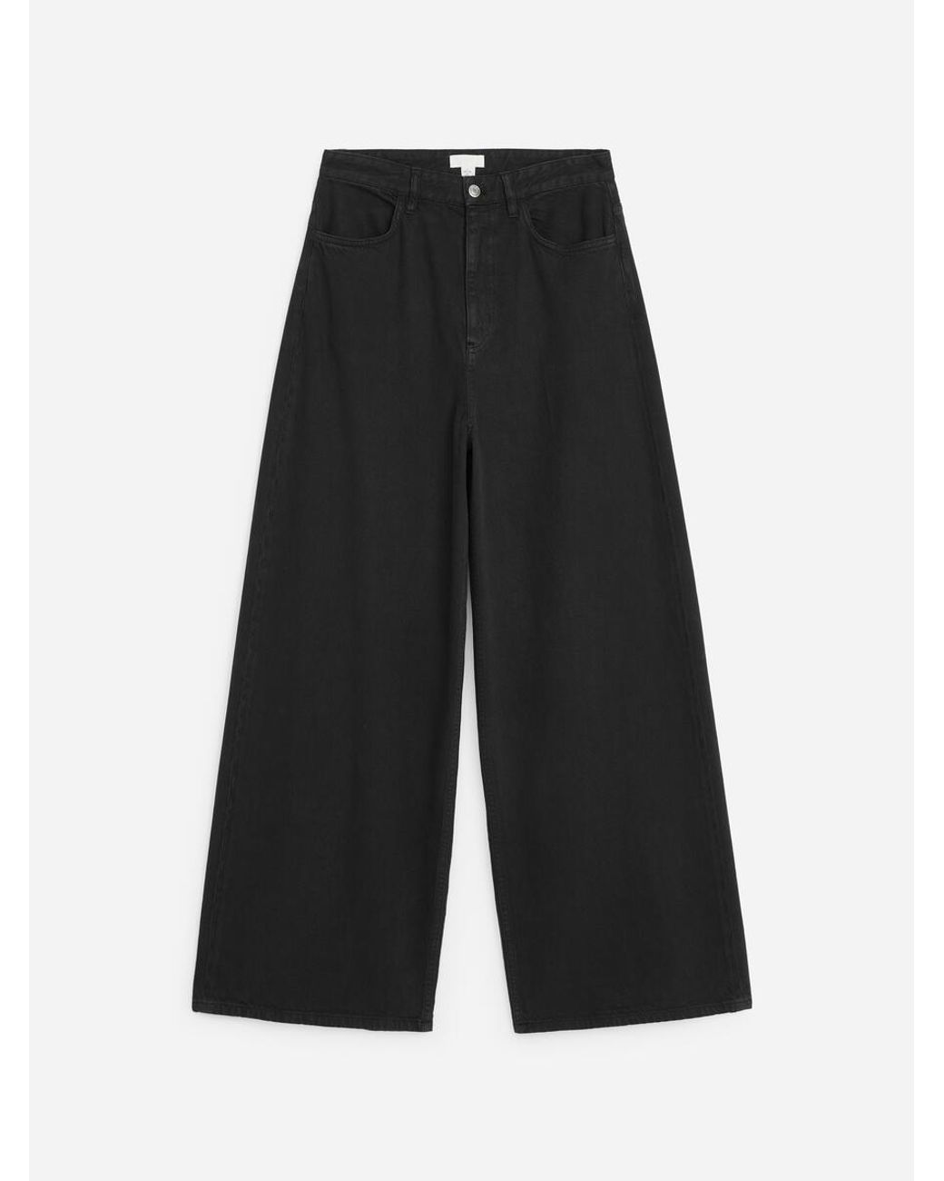 ARKET White Wide Trousers