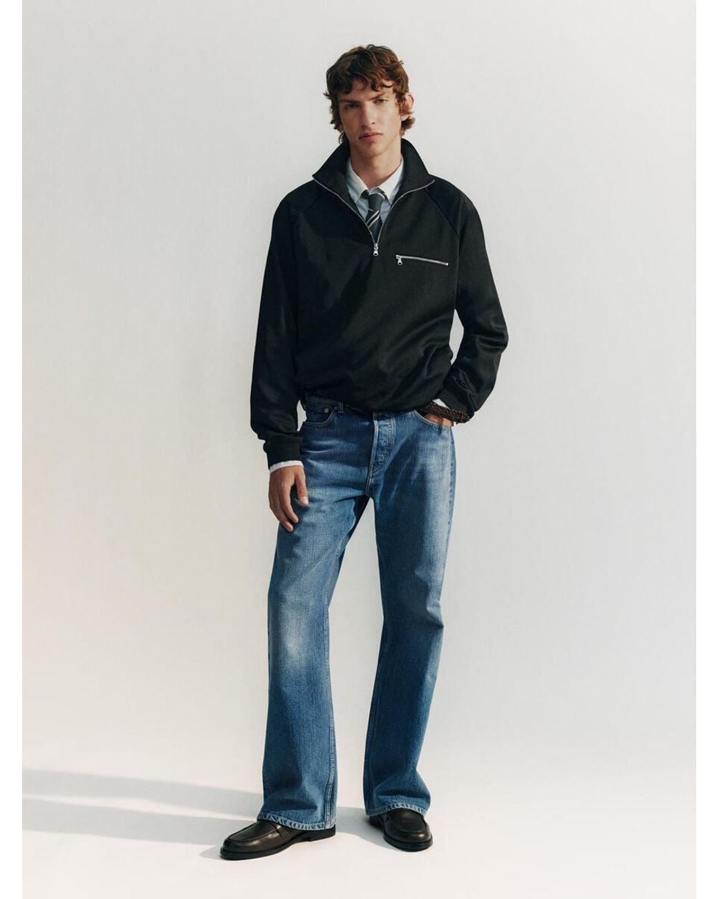 ARKET Black Tracksuit Sweatshirt for men